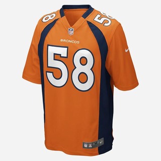 Jersey Nike NFL Denver Broncos (Von Miller) Game American Football Barbati Portocalii Bleumarin | DX